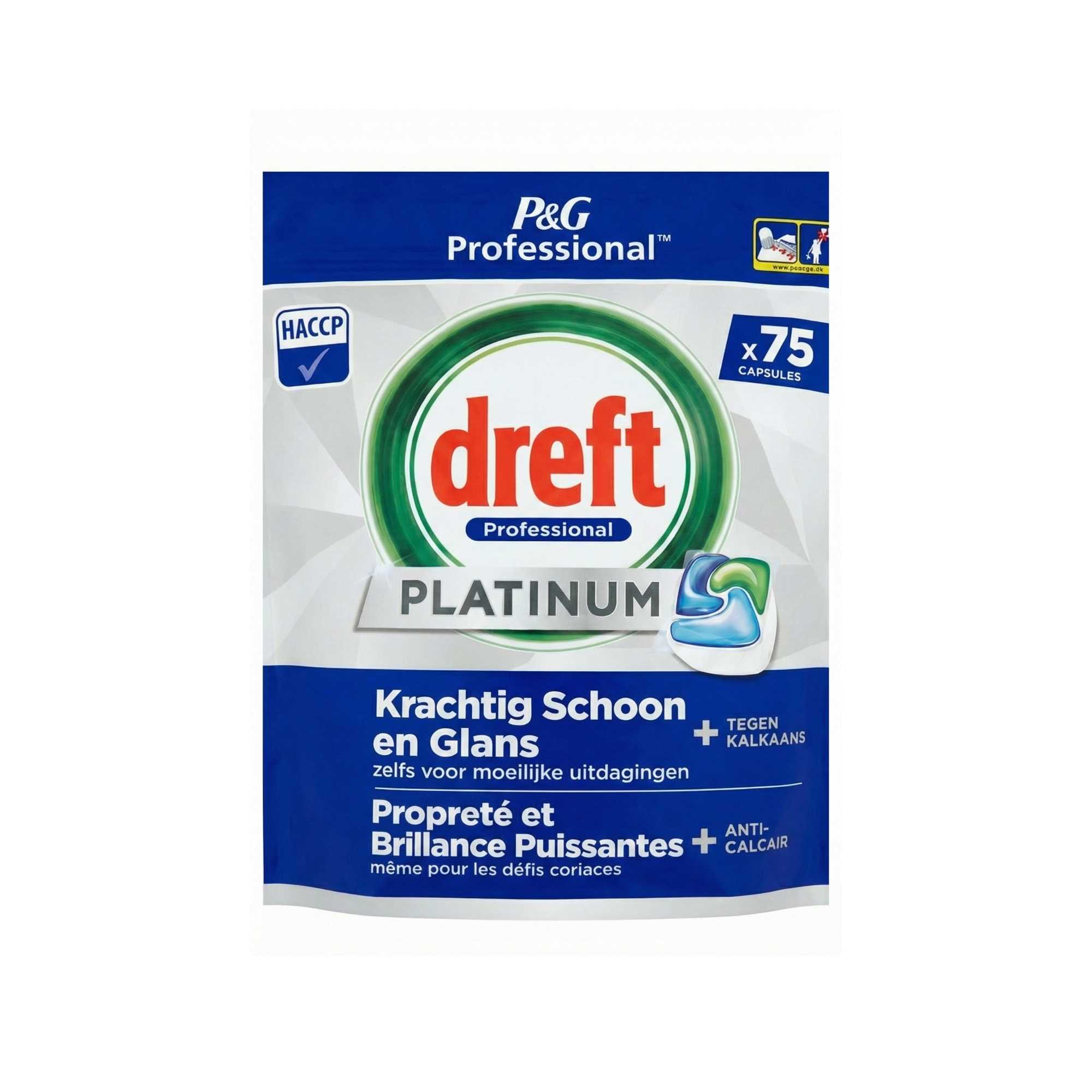 Dreft Platinum 75 vnt. indaplovių tabletės Original