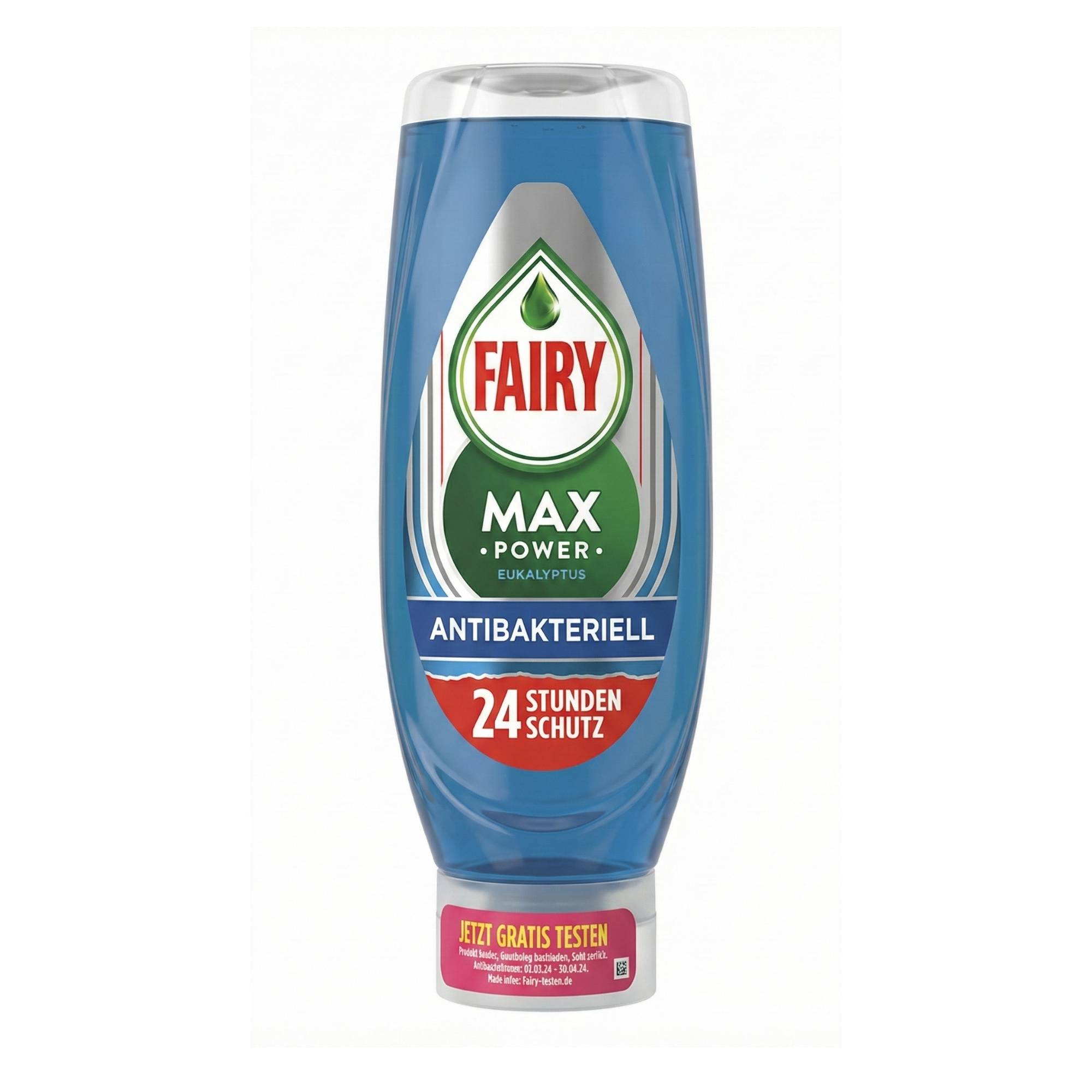 Fairy indų ploviklis 545 ml Max Power Eukalyptus