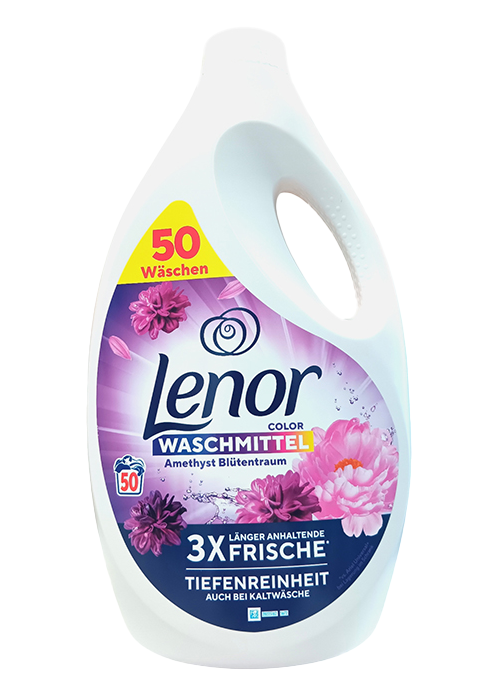 Lenor skalbimo gelis 50 skalbimų Color Amethyst Blütentraum 2,5 l