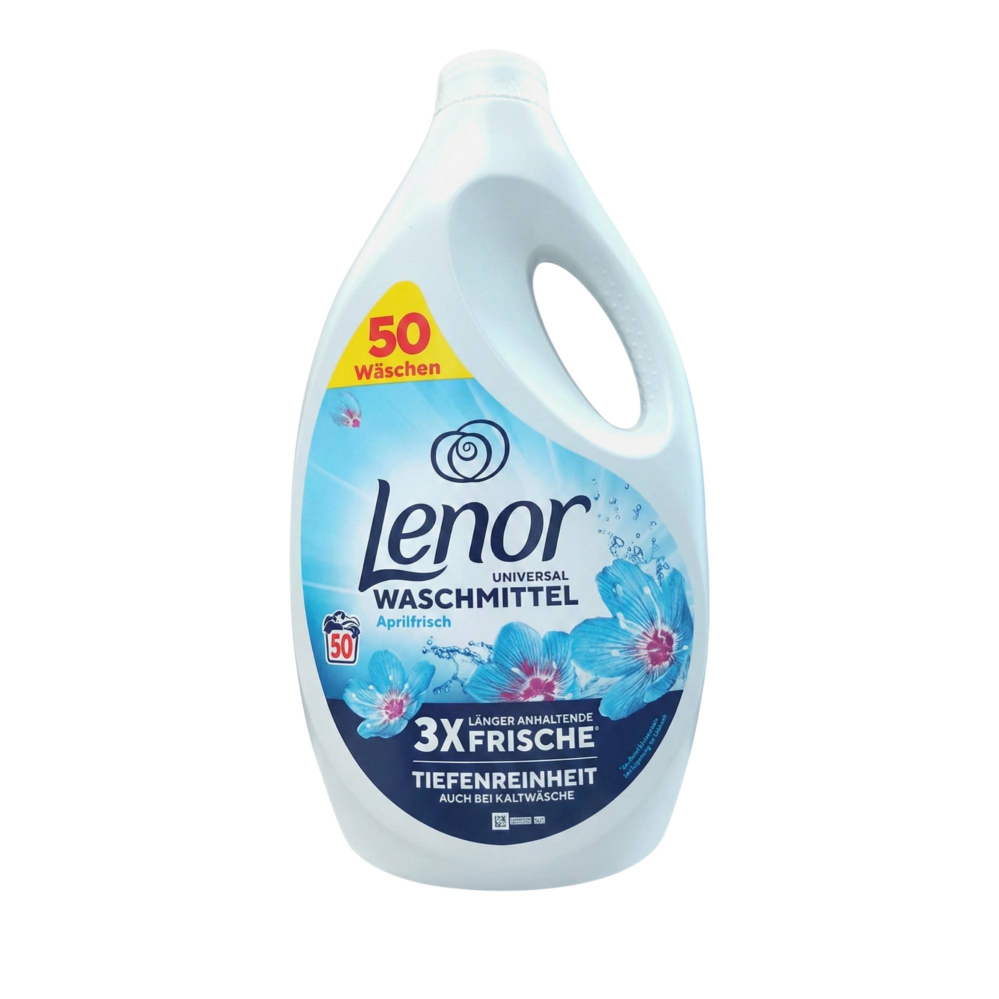 Lenor skalbimo gelis 50 skalbimų Universal Aprilfrisch 2,5 l