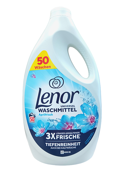 Lenor skalbimo gelis 50 skalbimų Universal Aprilfrisch 2,5 l