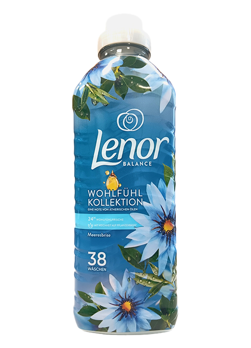 Lenor audinių minkštiklis 950 ml 38 skalbimų Meeresbrise