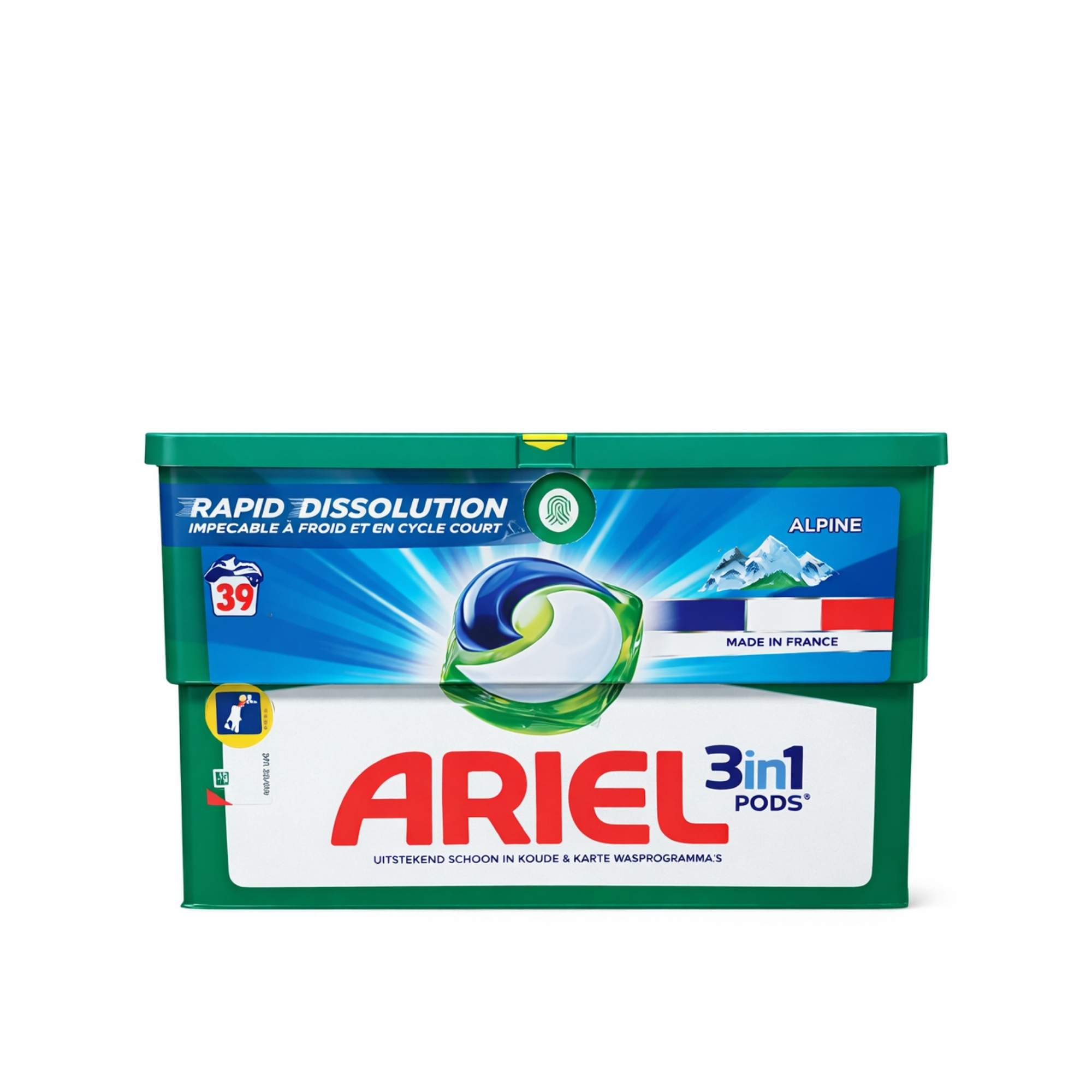 ARIEL 3in1 PODS Alpine 39 Kapsulės
