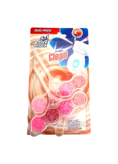 AT HOME Clean 5in1 Active Block Floral 2×45g.