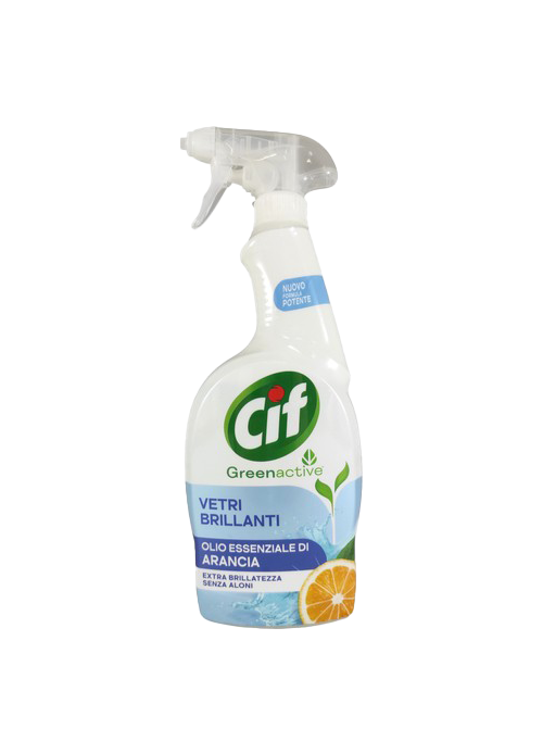 Cif Greenactive langų valiklis su apelsinų eteriniu aliejumi 650 ml