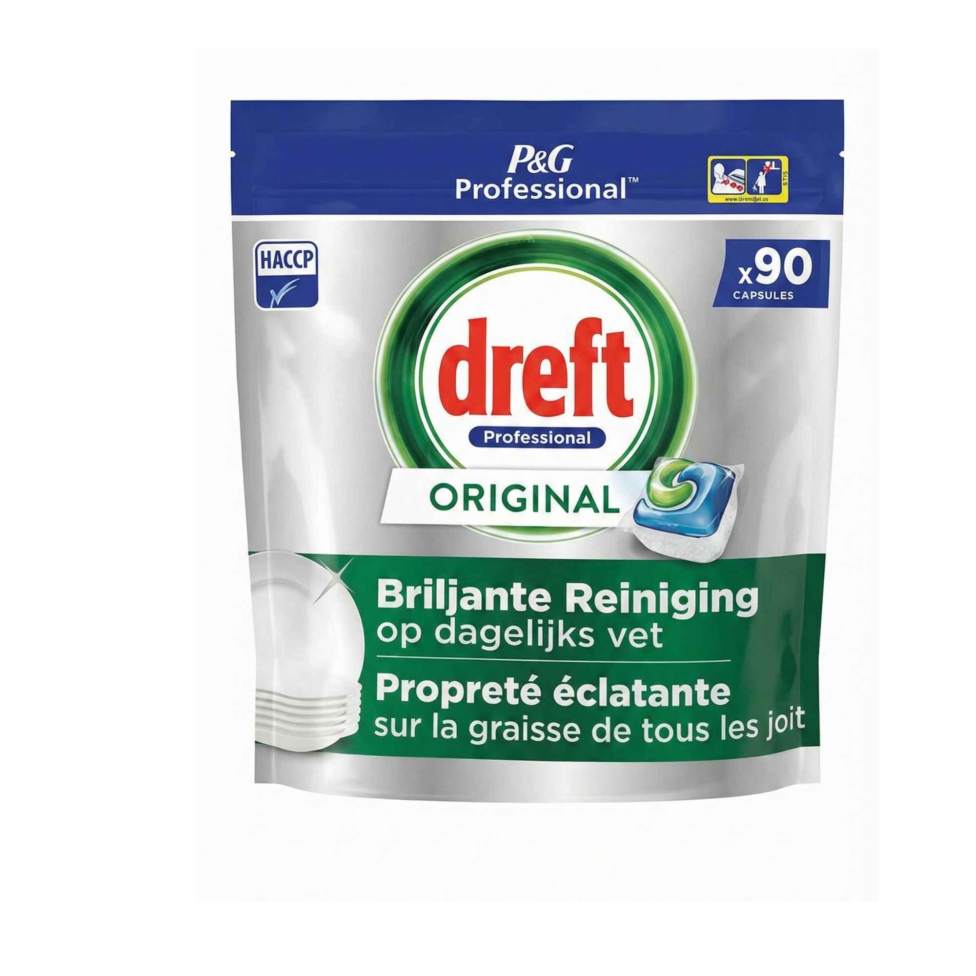 Dreft Professional indaplovių kapsulės Original 90 vnt.