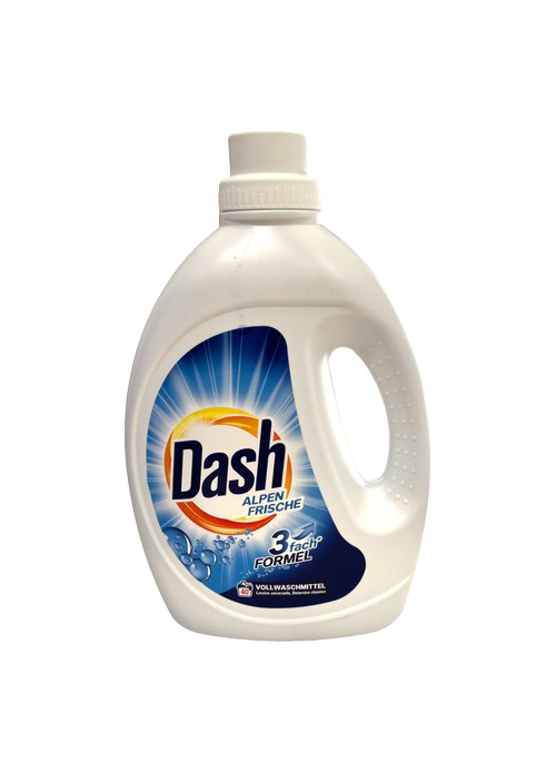 Dash „Alpių gaiva“ skalbimo gelis 2,2 l (40 skalbimų)