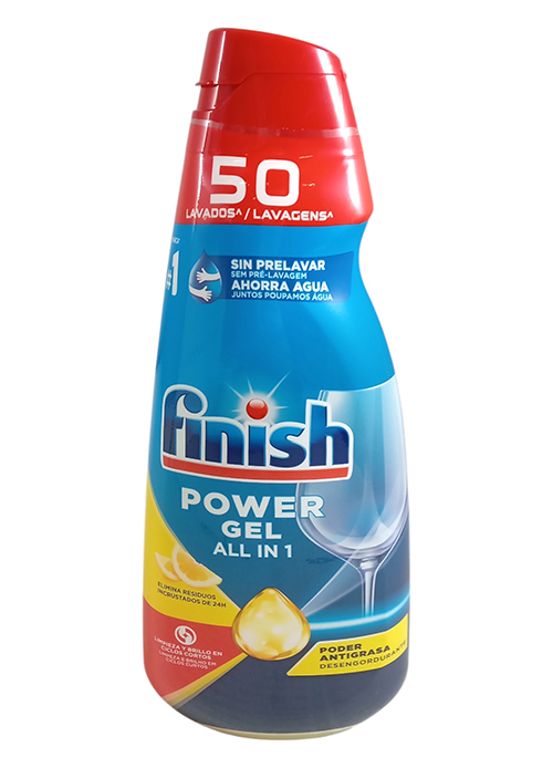 Finish indaplovių gelis All-in-One „Citrina“ 1 l (50 plovimų)