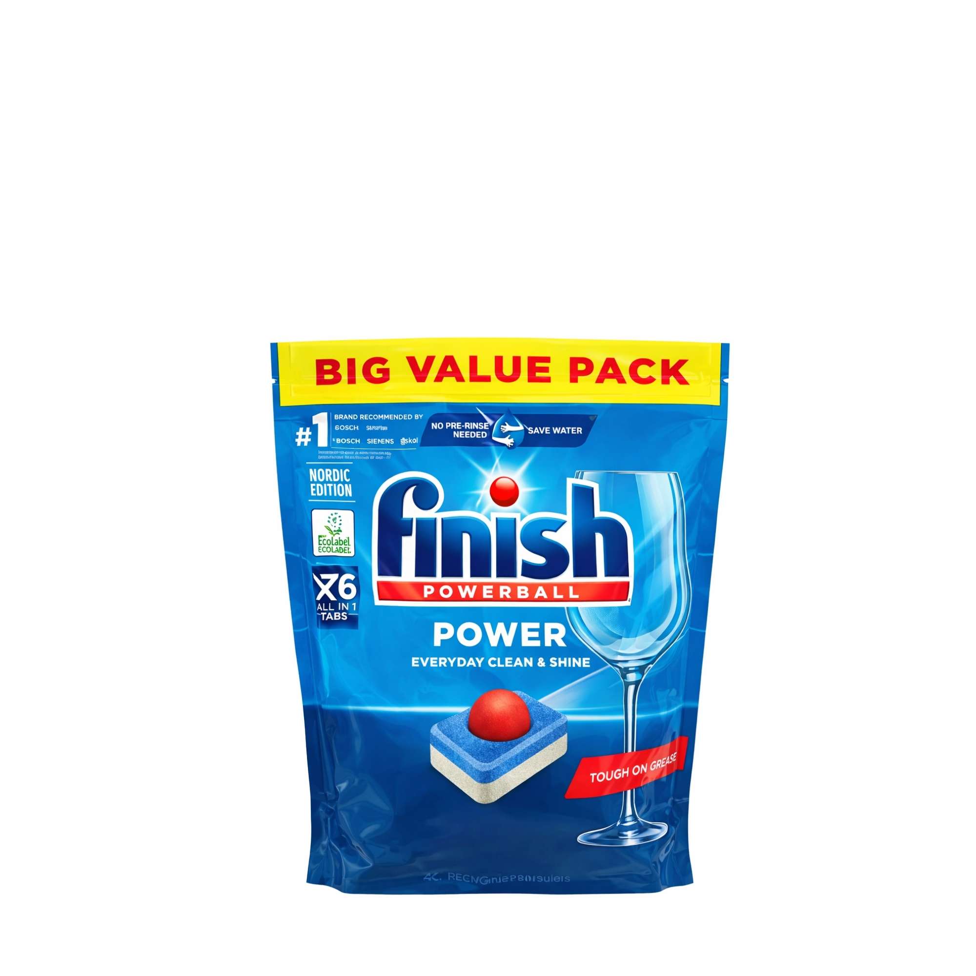 Finish All in 1 „Original“ indaplovių tabletės 76 vnt.