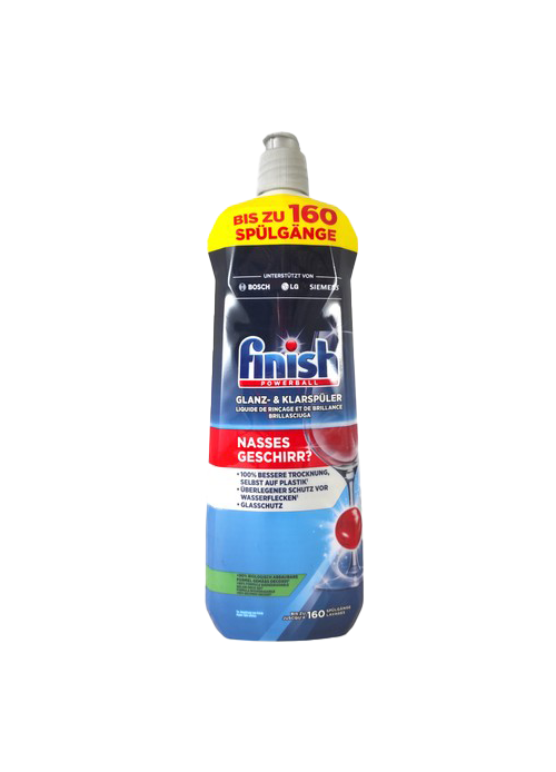 Finish indaplovių skalavimo skystis 800 ml (iki 160 skalavimų)