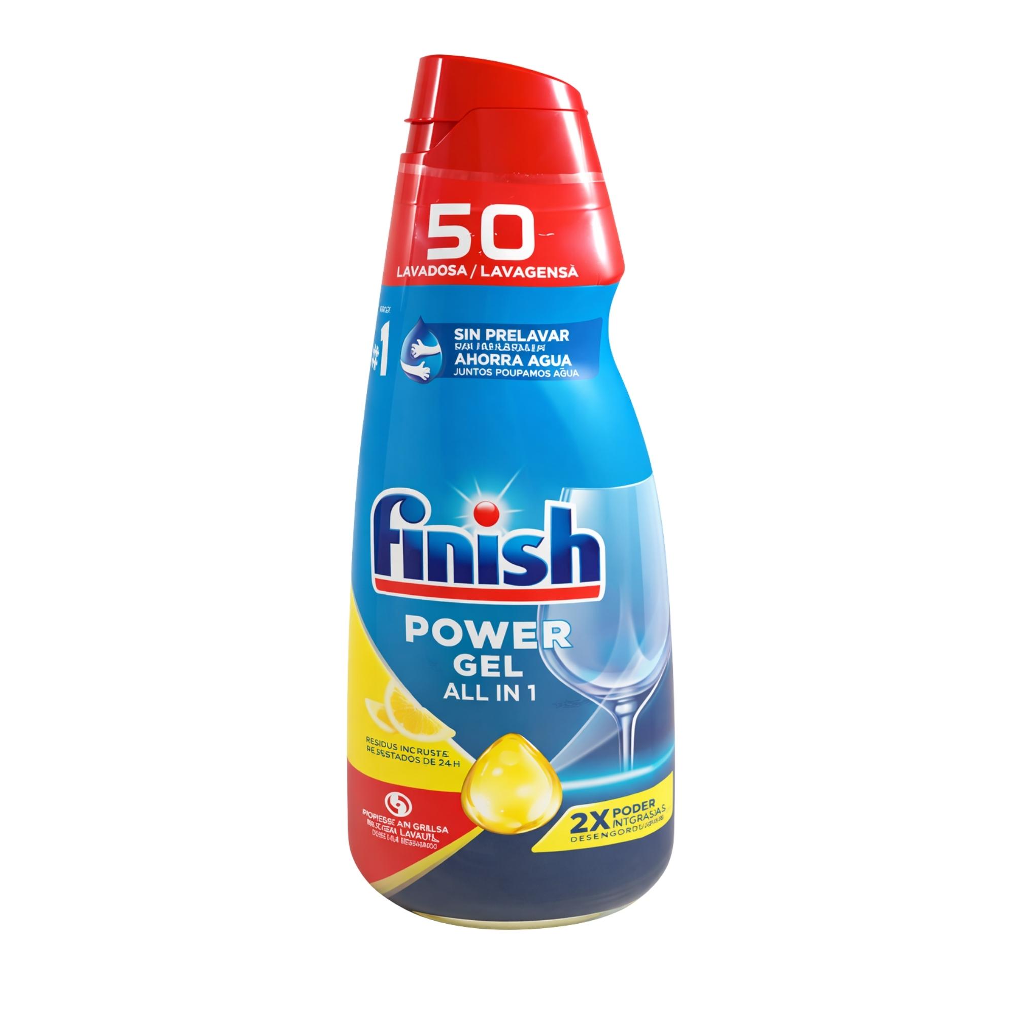 Finish indaplovių gelis All-in-One „Citrina“ 1 l (50 plovimų)