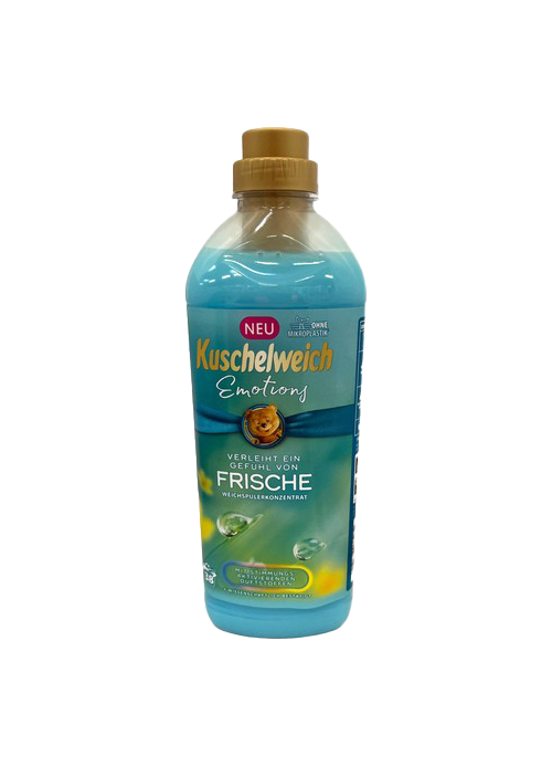 Kuschelweich audinių minkštiklis „Gaivumo pojūtis“ 1 l (38 skalbimų)