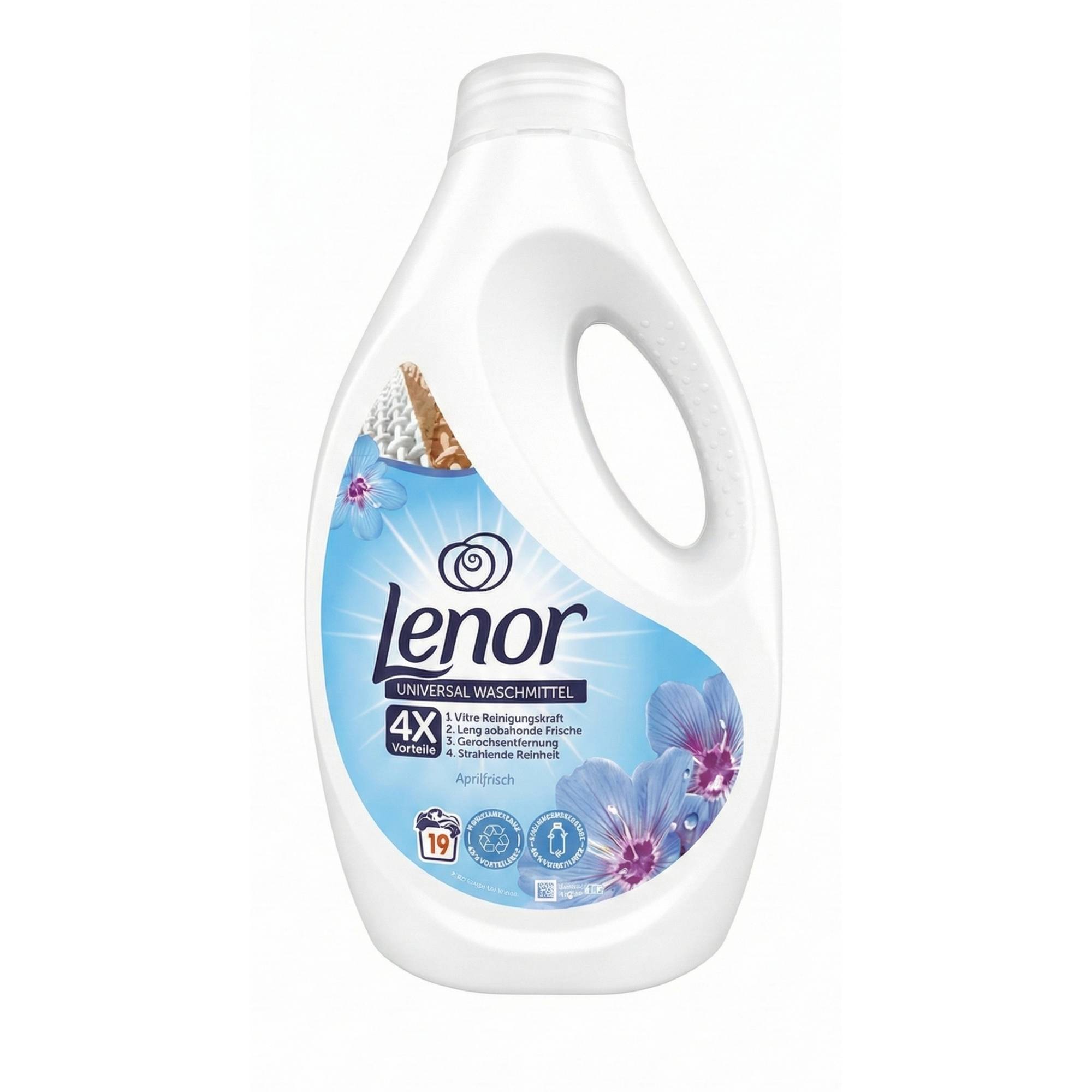 Lenor skalbimo gelis „Aprilfrisch“ 950 ml (19 skalbimų)
