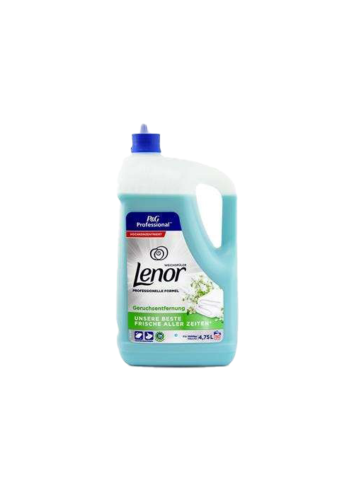 Lenor Professional „Kvapų šalinimas“ audinių minkštiklis 4,75 l (190 skalbimų)