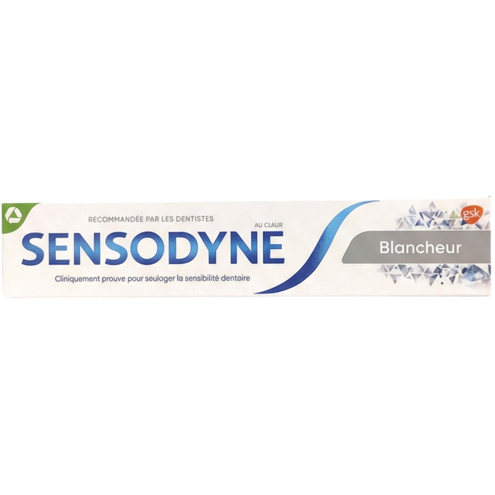 Sensodyne dantų pasta Blancheur, 75 ml.