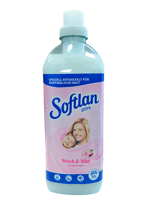 SOFTLAN Ultra Weich & Mild 1L (45 skalbimų)