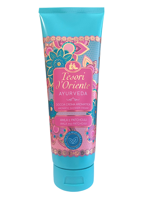 Tesori d'Oriente dušo kremas Ayurveda su amla ir pačiulių ekstraktais, 250 ml