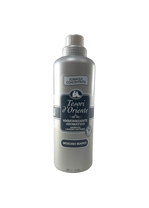 Tesori d'Oriente skalbinių minkštiklis Muschio Bianco su baltuoju musku, 760 ml (38 skalbimams)