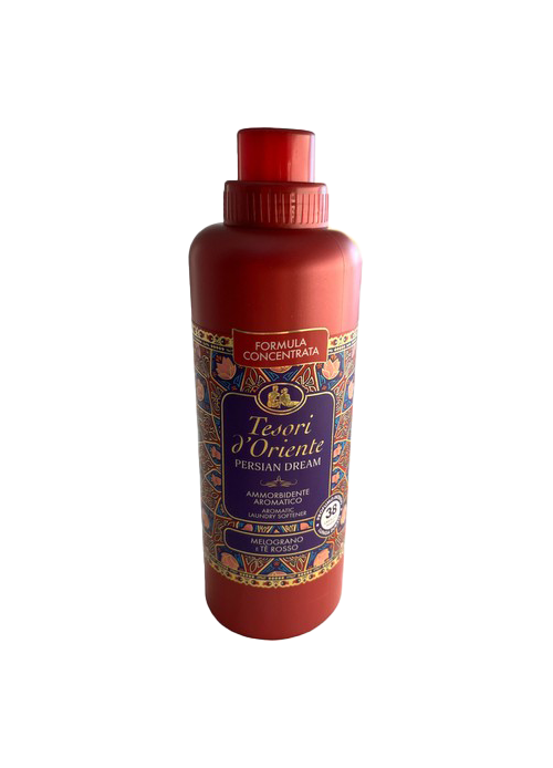 Tesori d'Oriente skalbinių minkštiklis Persian Dream su granatais ir raudonąja arbata, 760 ml (38 skalbimams)
