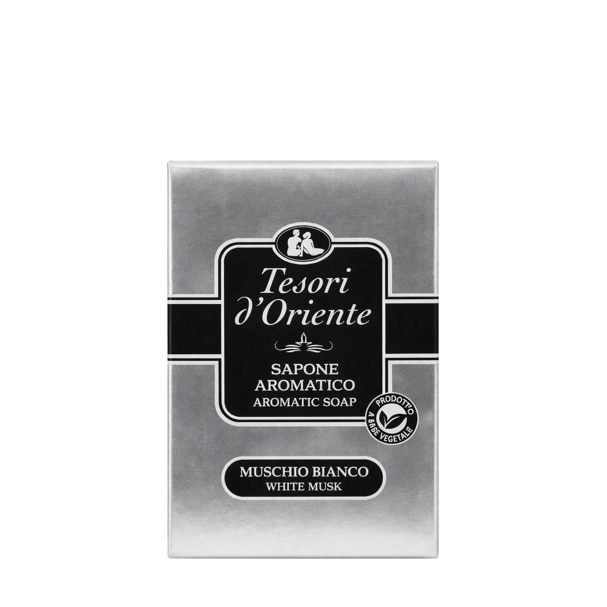 Tesori d'Oriente aromatinis muilas Muschio Bianco su baltuoju musku, 125g.