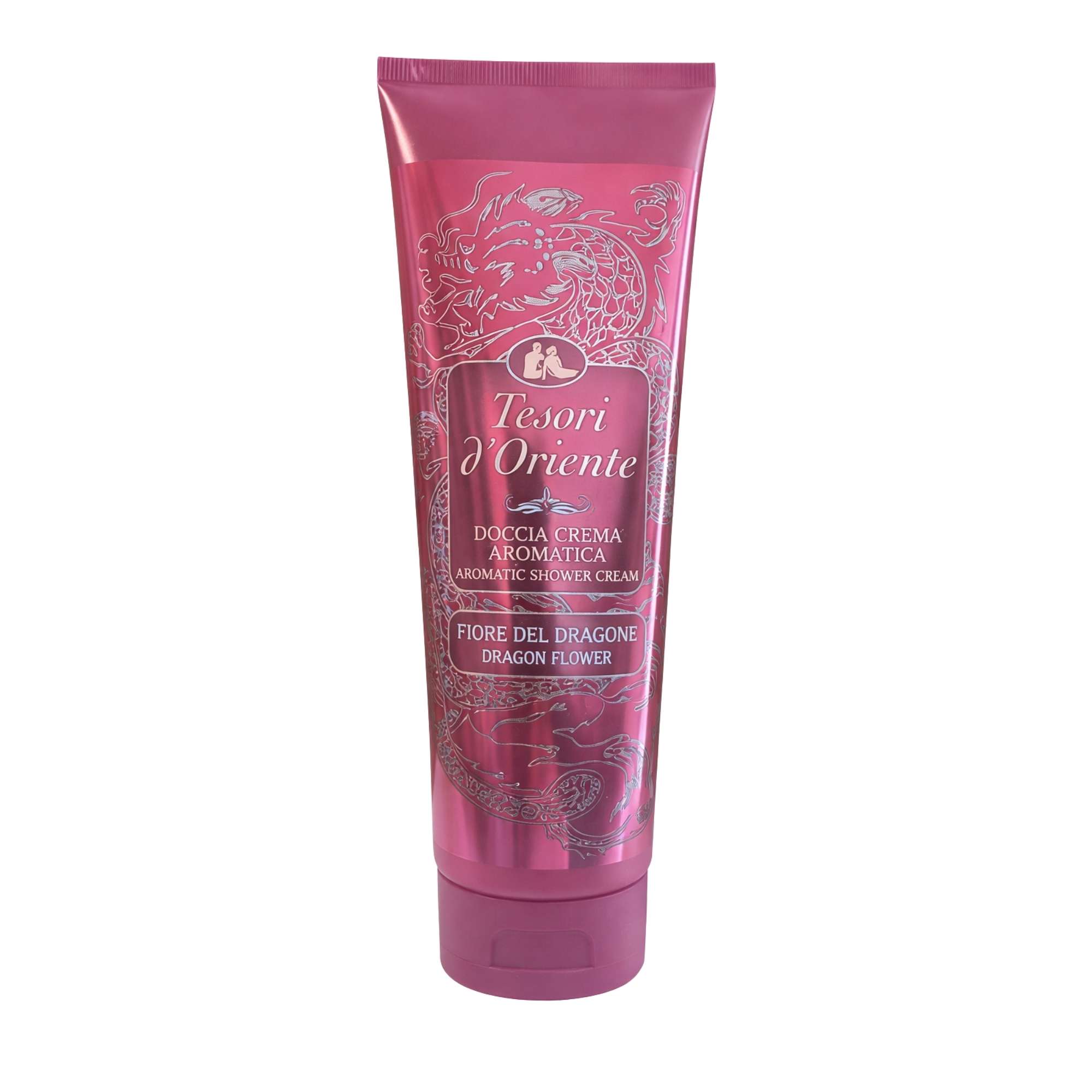Tesori d'Oriente dušo kremas Fiore del Dragone su drakono žiedais, 250 ml