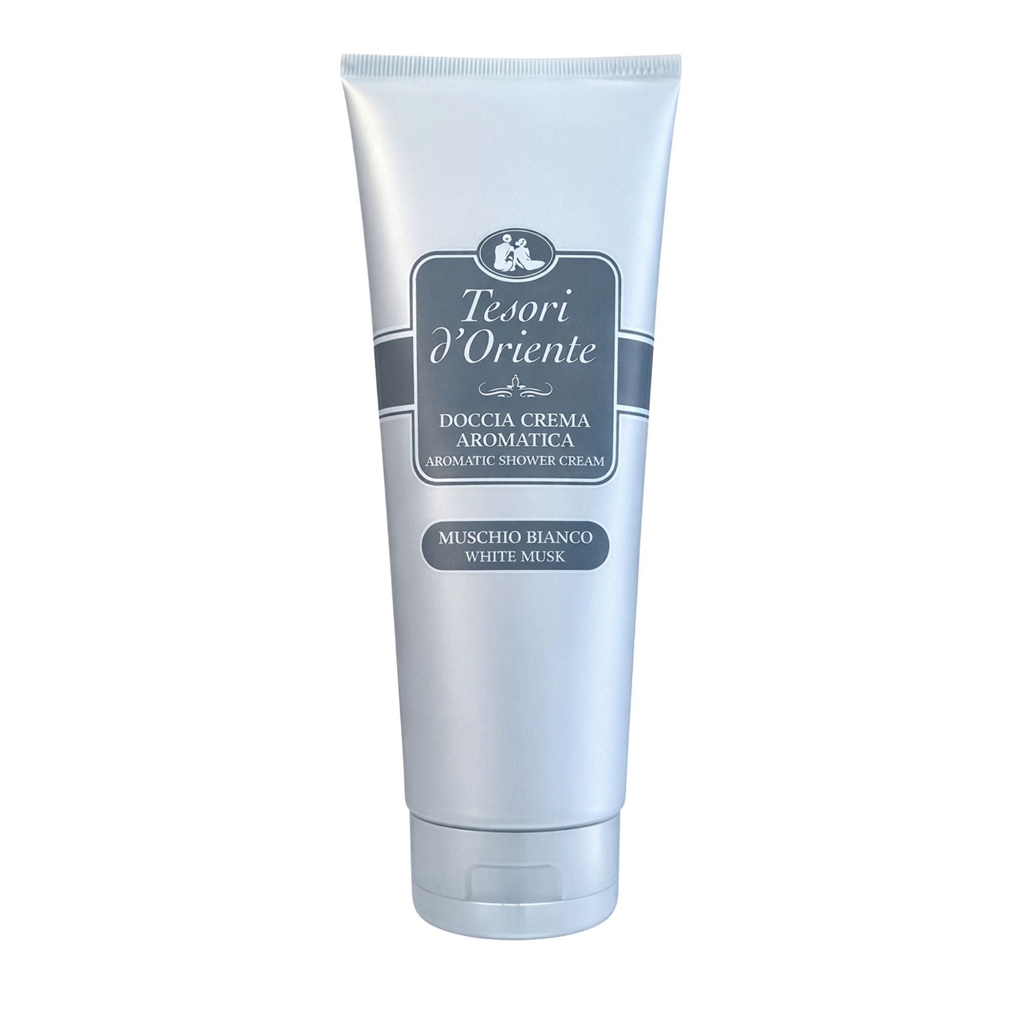 Tesori d'Oriente dušo kremas Muschio Bianco su baltuoju musku, 250 ml