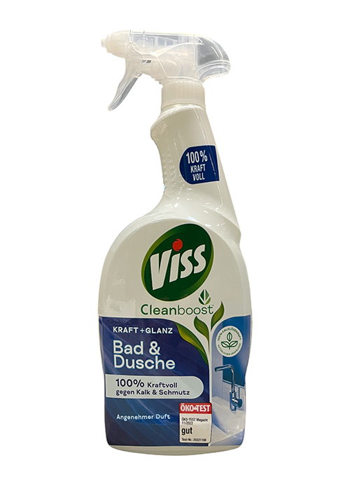 Viss Cleanboost vonios kambario ir dušo valiklis purškiklis, 750 ml