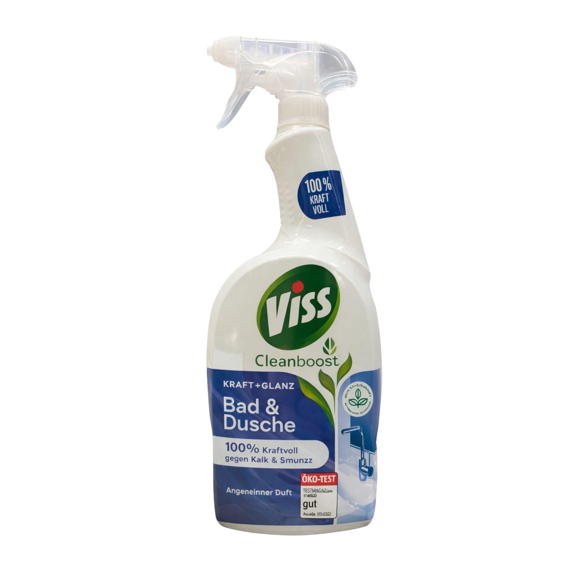 Viss Cleanboost vonios kambario ir dušo valiklis purškiklis, 750 ml