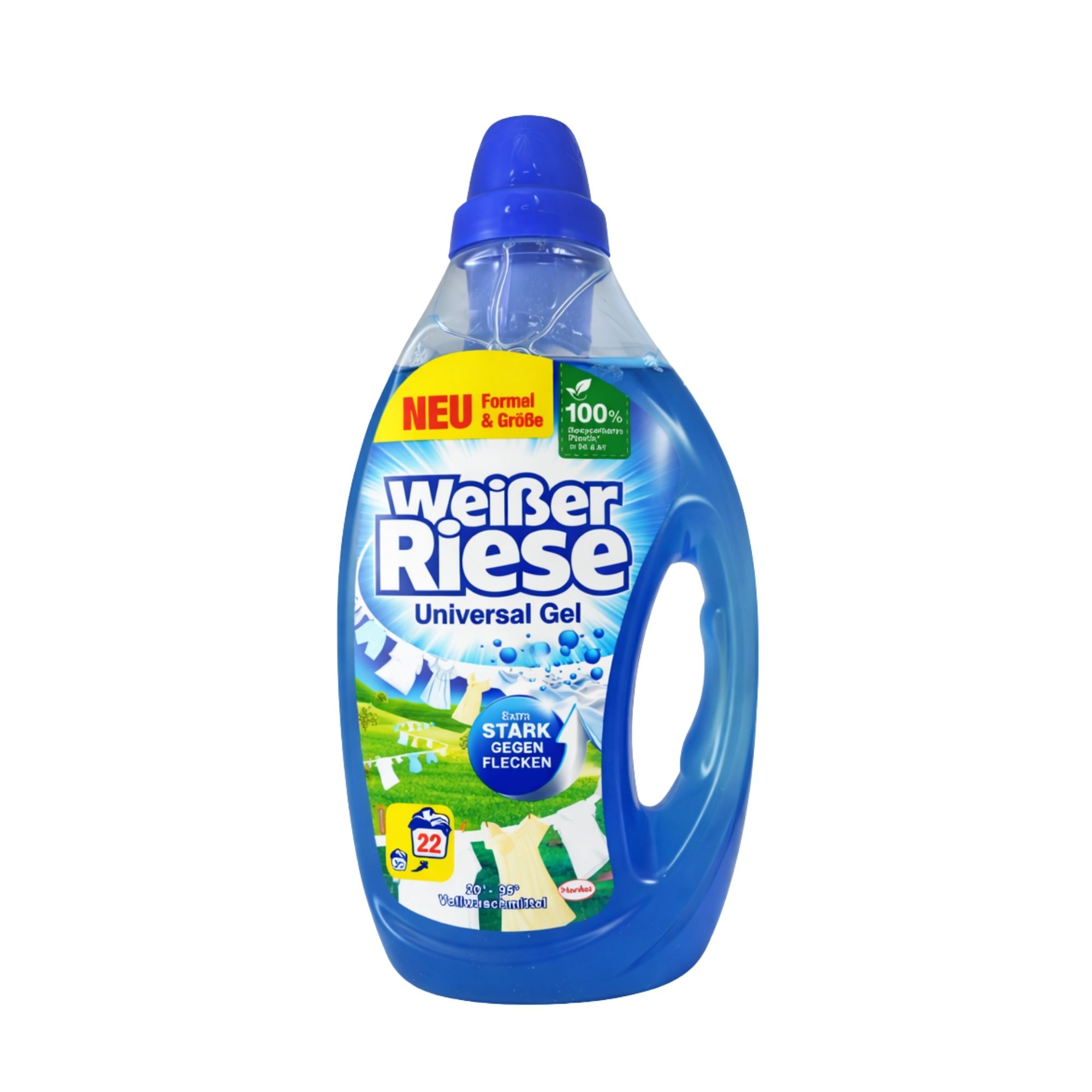 Weißer Riese Universal skalbimo gelis, 1,1 l (22 skalbimai)