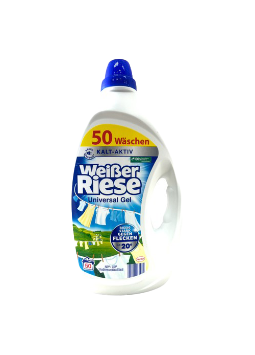 Weißer Riese Universal skalbimo gelis, 2,25 l (50 skalbimų)