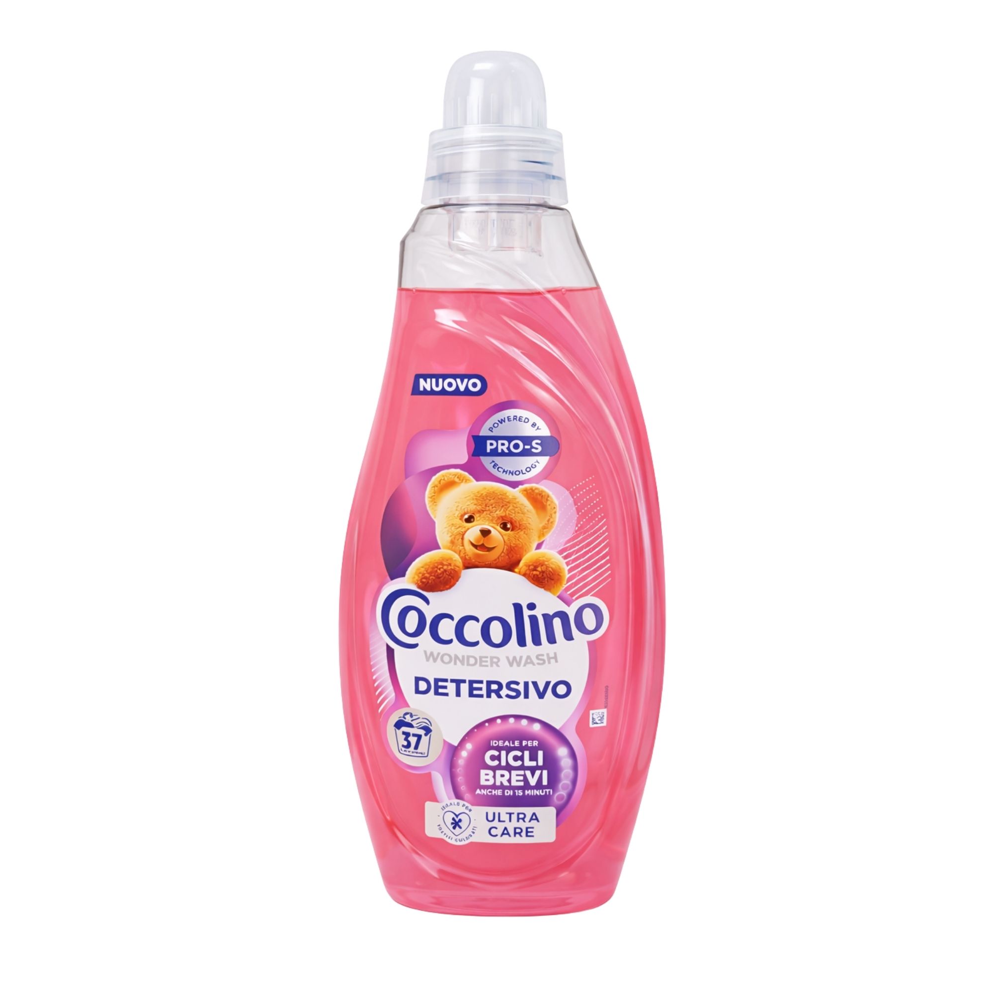 COCCOLINO ULTRA CARE skystas skalbiklis visų tipų audiniams,37 skalbimai 1480ML