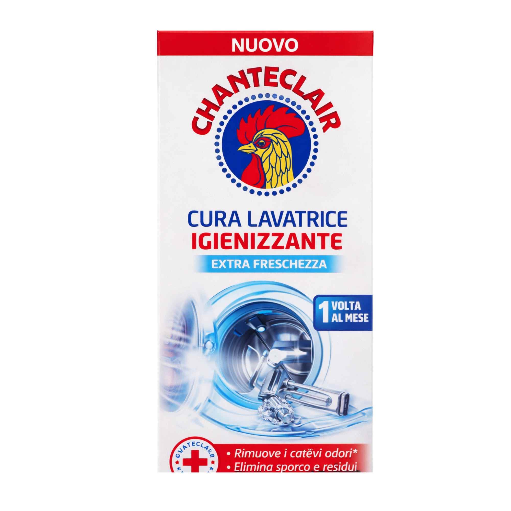 Chanteclair Cura Lavatrice Igienizzante Extra Freschezza - skalbimo mašinų higienos ir dezinfekcijos priemonė