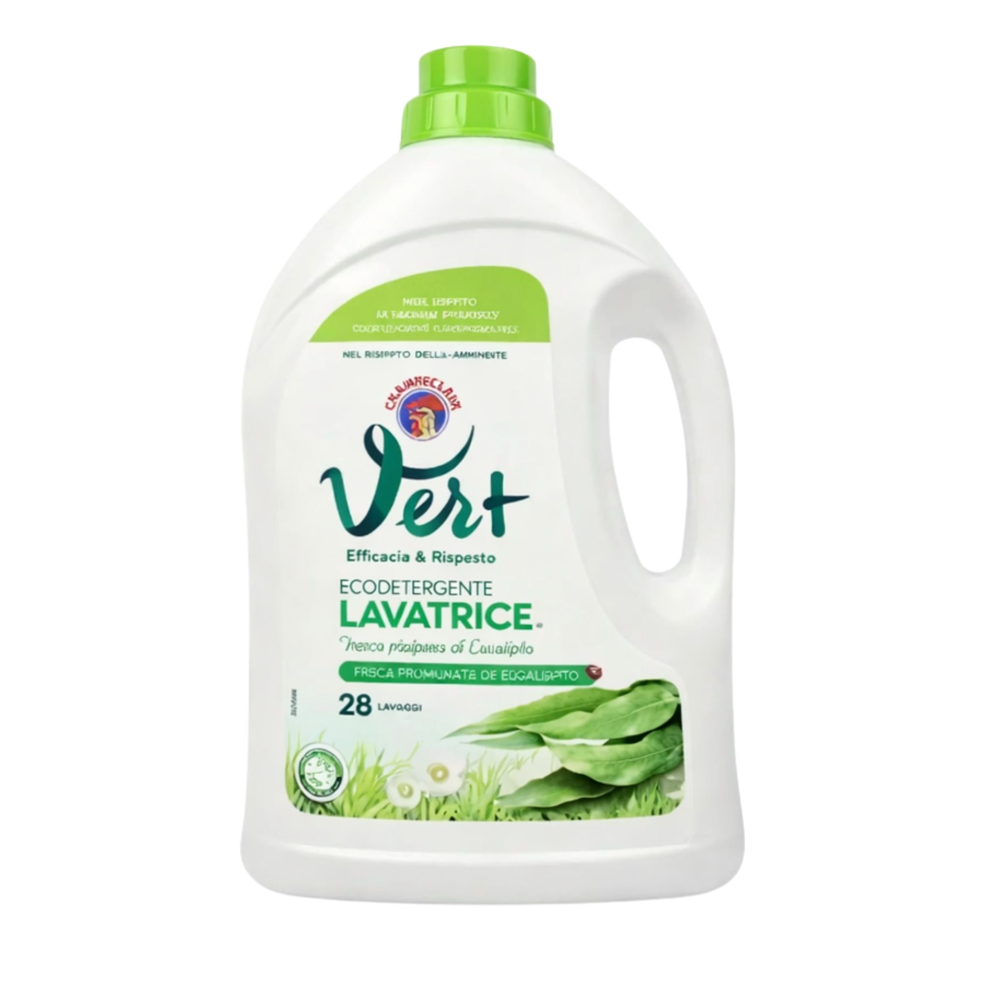 Chante Clair skystas skalbiklis „Vert“ – eukaliptas, 1428 ml (28 skalbimai)