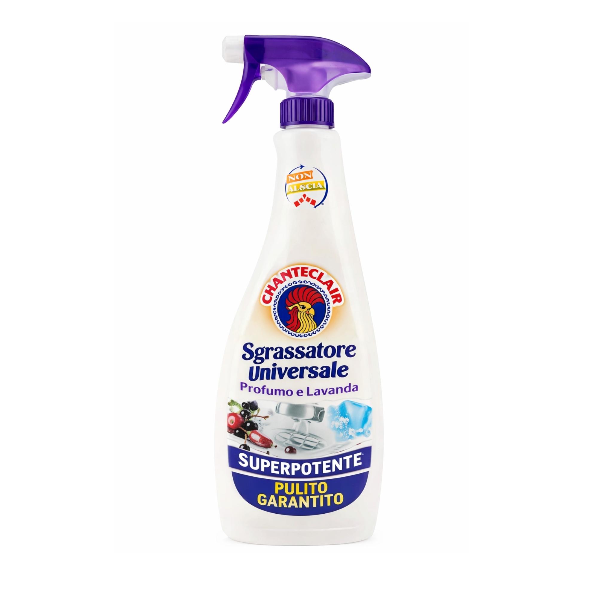 Chante Clair Sgrassatore Universale Profumo e Lavanda 600ML – tai universalus riebalų ir nešvarumų valiklis su gaiviu levandų kvapu