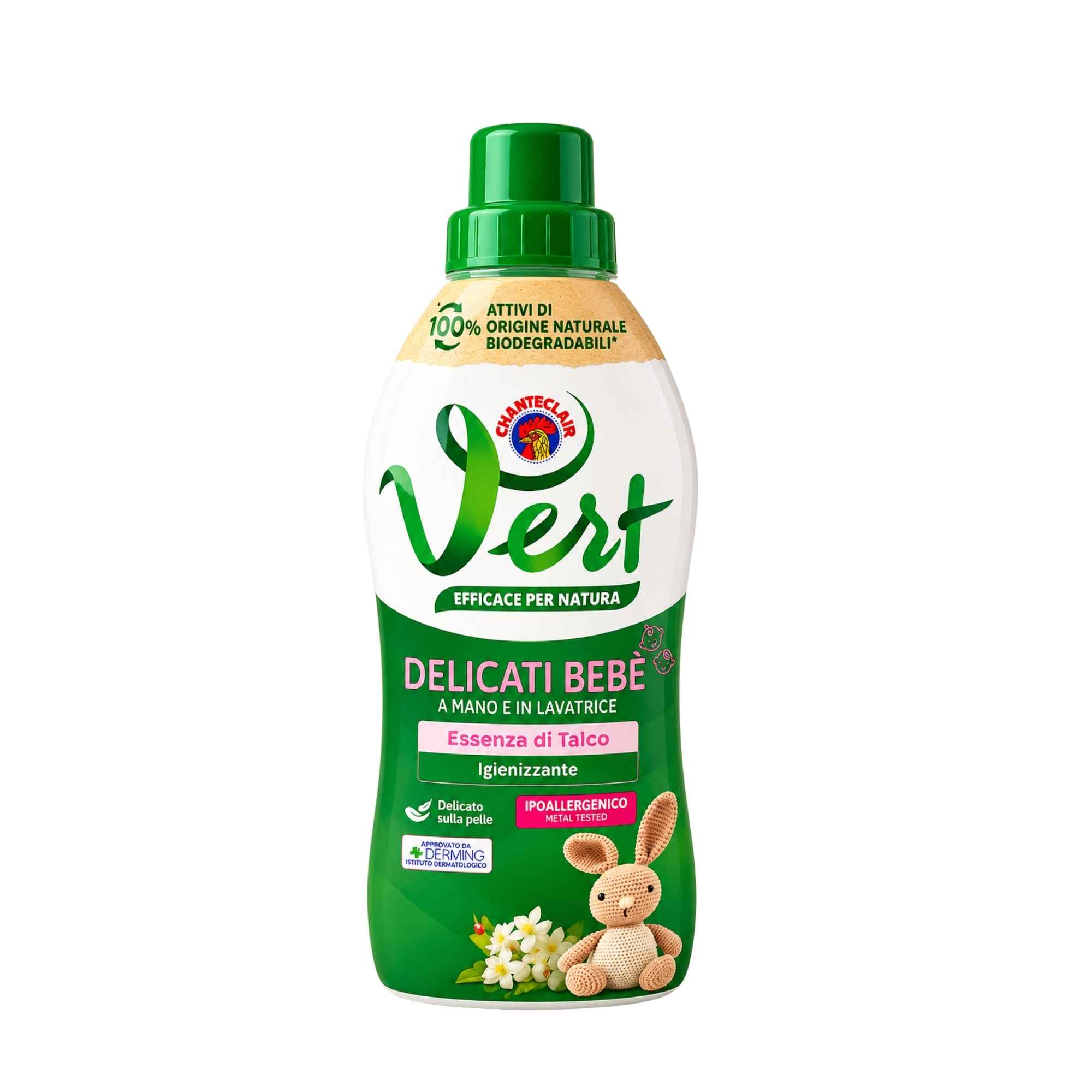 Chanteclair Vert kūdikių drabužių skalbiklis su talko aromatu 1200 ml