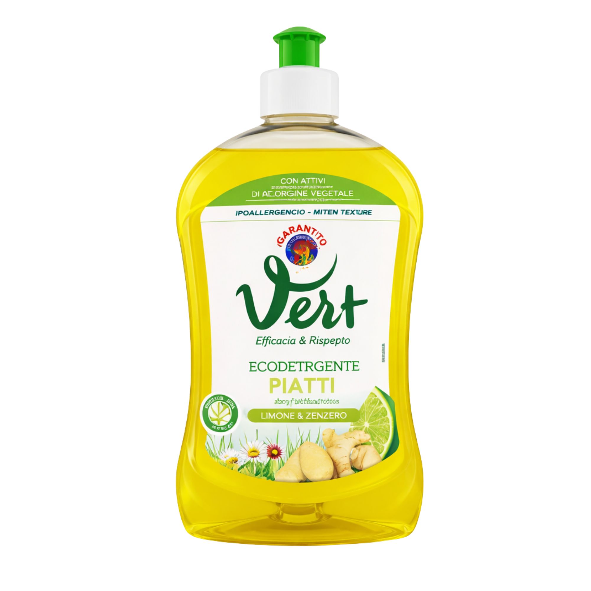Chante Clair koncentruotas indų ploviklis „Vert“ – laimas ir imbieras, 500 ml