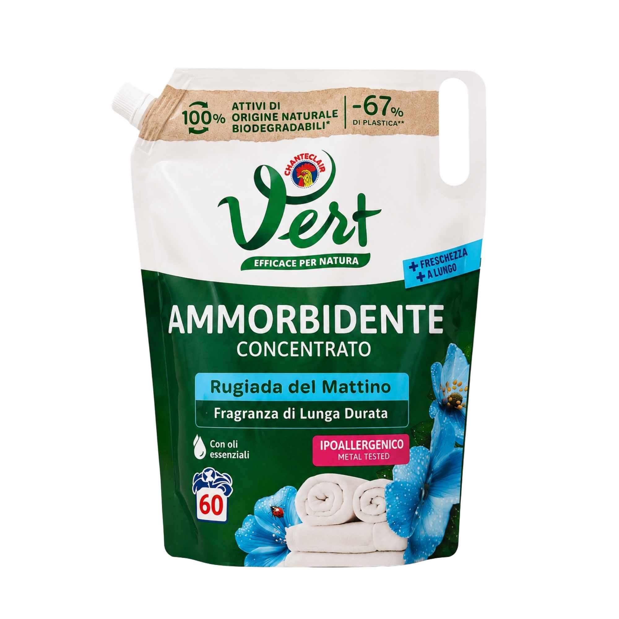 Chanteclair Vert audinių minkštiklis Rytinė rasa 1200 ml
