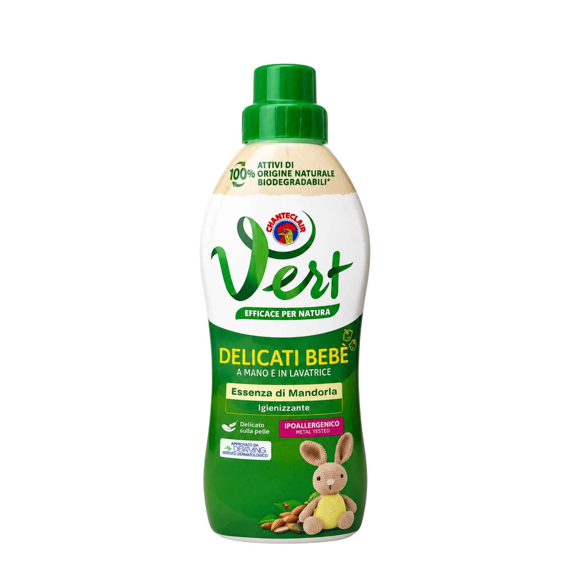 Chanteclair Vert kūdikių drabužių skalbiklis su migdolų aromatu 1200 ml